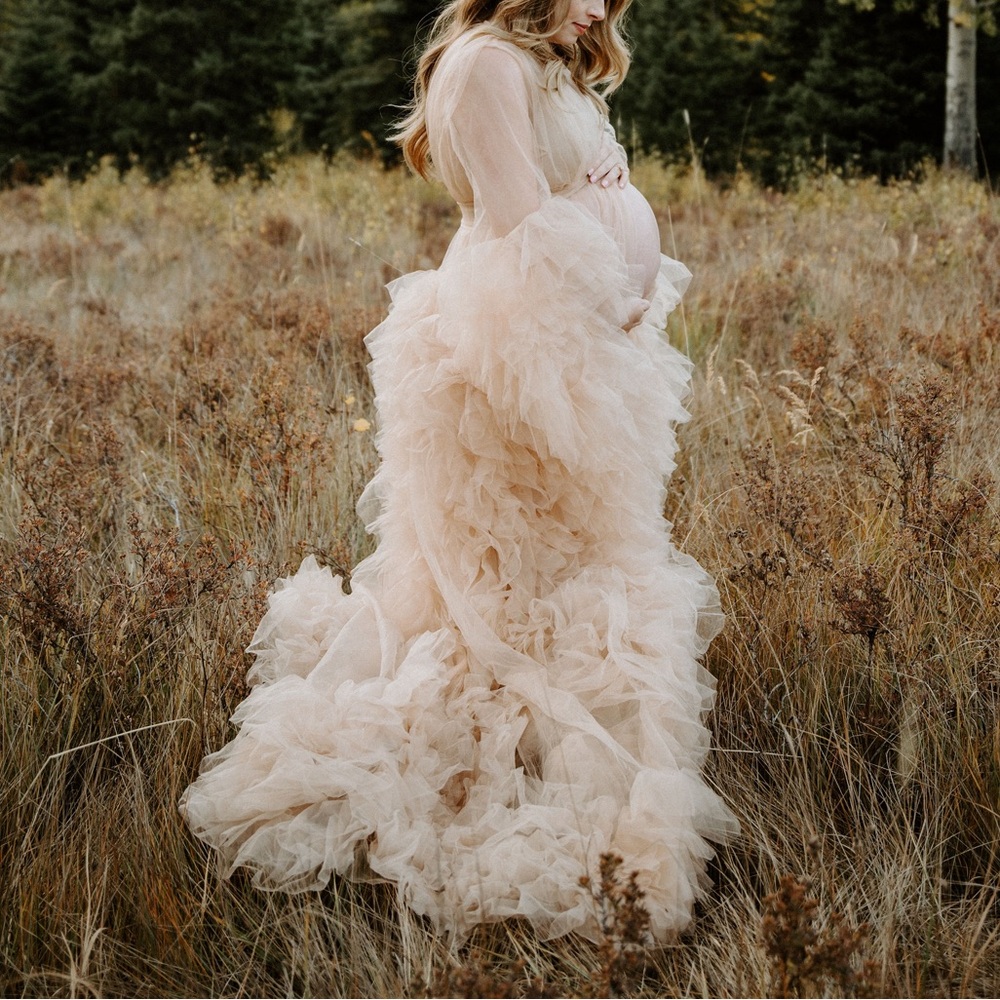 Maternity robe